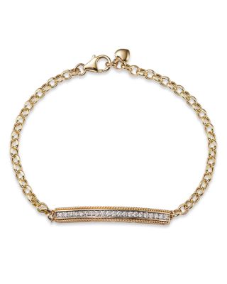 Bloomingdale's Fine Collection Diamond Bar Bracelet in 14K Yellow Gold, 0.45 ct. t. w. - Exclusive