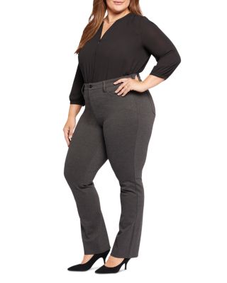 Marilyn Compression Ponte Straight Pants