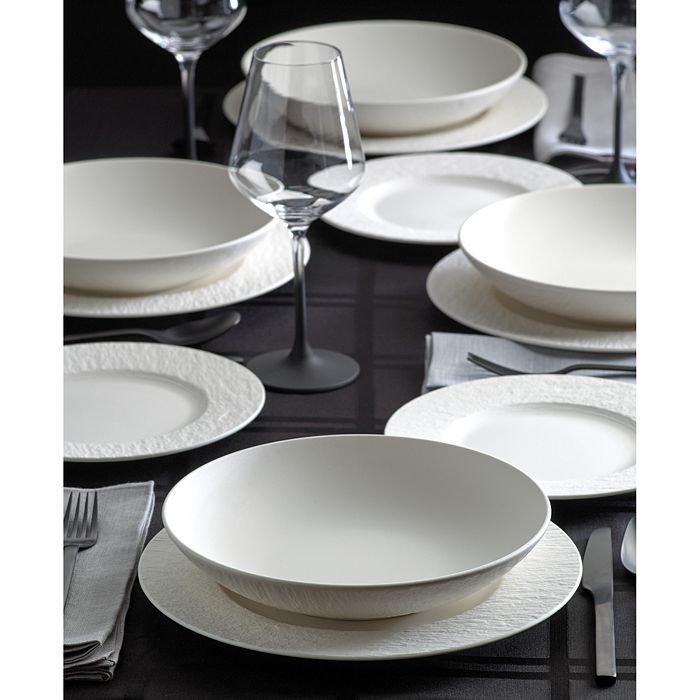 Villeroy & Boch Manufacture Rock 12-Piece Dinnerware Set