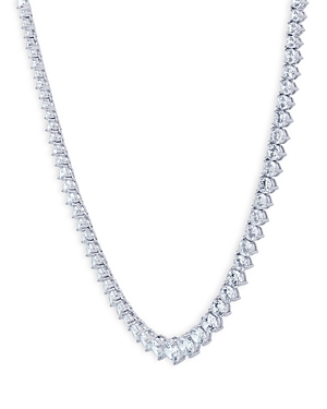 Bloomingdale's Diamond Tennis Necklace In 14k White Gold, 5.0 Ct. T.w. - 100% Exclusive