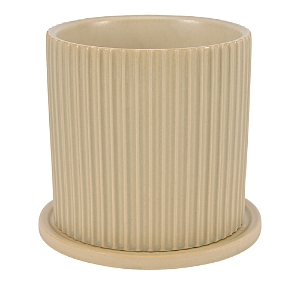 Moe's Home Collection Kuhi Planter, Large In Beige