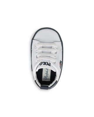 Ralph Lauren Boys' Quilton Bear High Top Sneakers - Baby