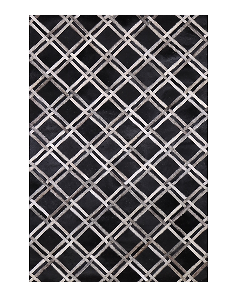 Bashian Santa Fe H112 Area Rug, 4' X 6' In Black