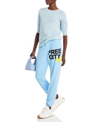 Cotton Logo Sweatpants in Sbbny 