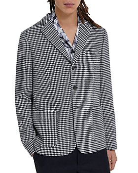 The Kooples - Wooly Houndstooth Blazer