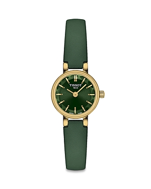 Shop Tissot Lovely Round Watch, 20mm In Green