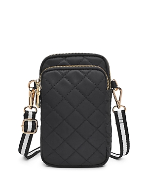 Sol & Selene Divide & Conquer Quilted Crossbody In Black