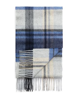 Plaid Oversized Cashmere Scarf - Exclusive