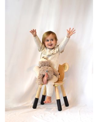 Girls' Ruffle Trim Confetti Sweater Set - Baby