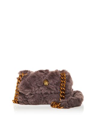 Kensington Faux top Fur Crossbody Bag KURT GEIGER LONDON