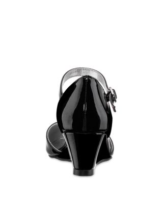 Girls' Lenora Microsuede Wedge Pumps - Little Kid, Big Kid