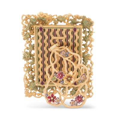 Ophelia Floral Cluster Frame, 5" x 7"