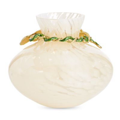 Leaf and Flower Vase