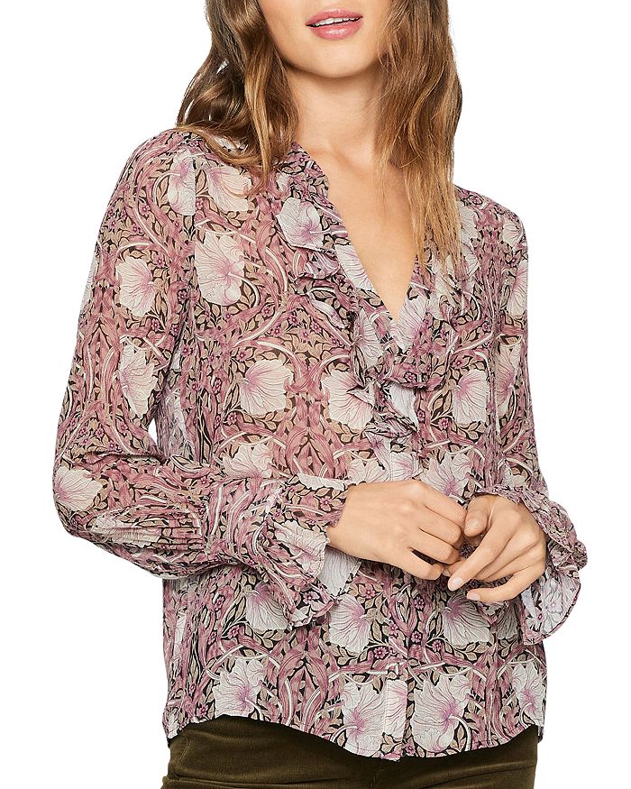 Pink Floral Printed Blouse  Buy women tops and shirts online in Lagos
