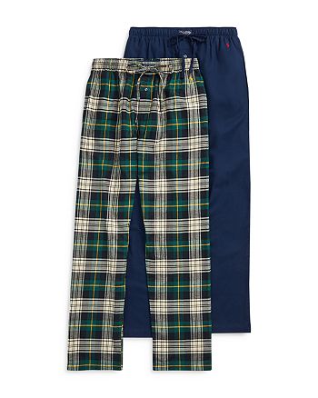 Polo Ralph Lauren - Cotton Flannel Pajama Pants, Pack of 2