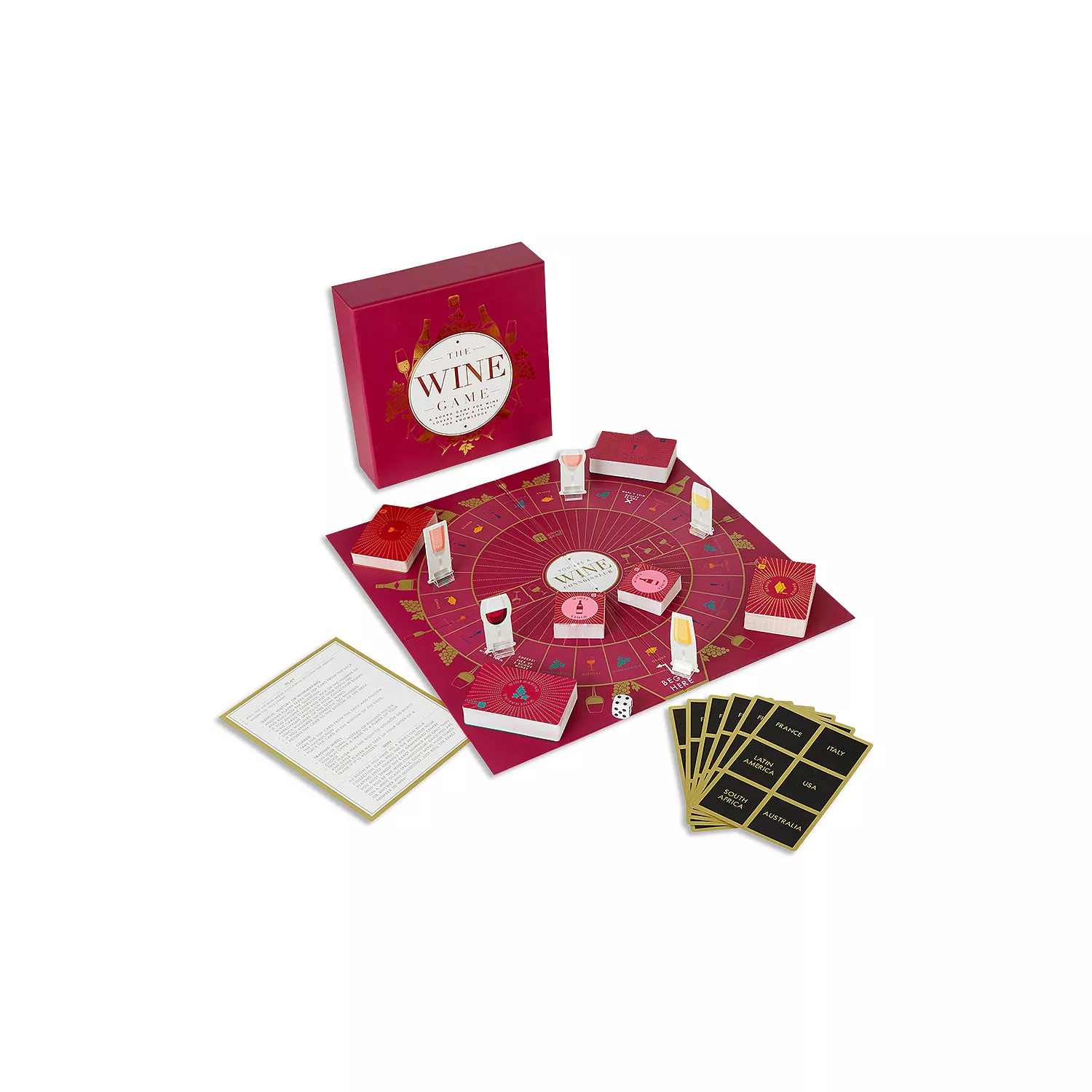 The Wine Game - A Board Game for Wine Lovers with a Thirst for Knowledge