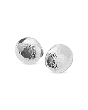Ippolita Sterling Silver Glamazon Button Clip Earrings