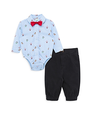 Little Me Boys' Festive Bodysuit & Pants Set - Baby