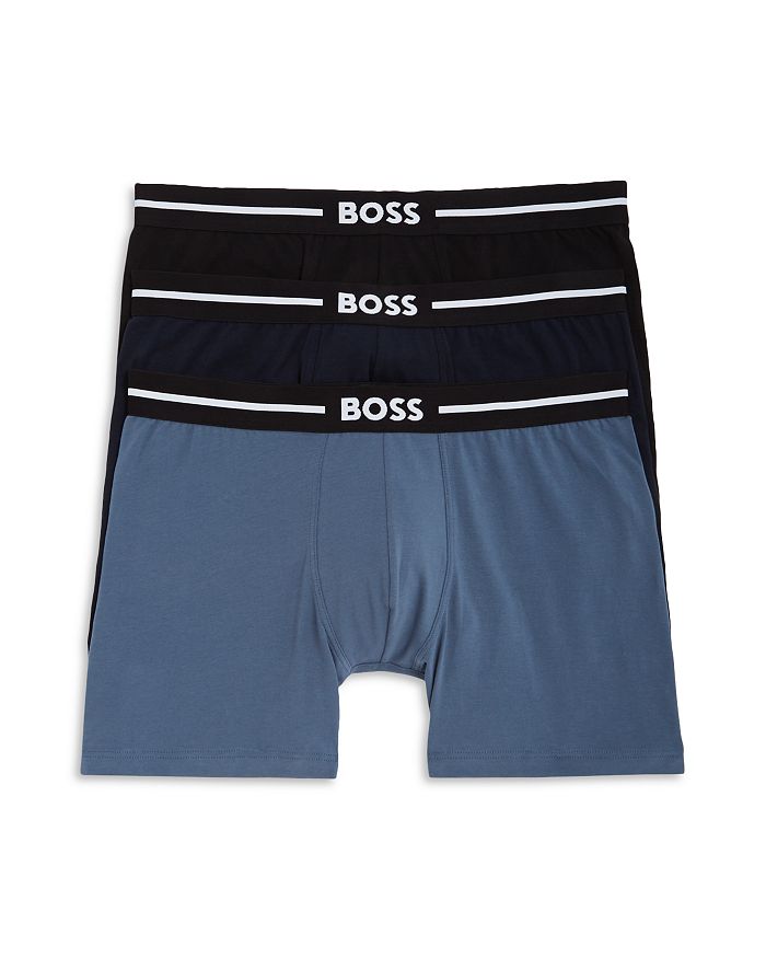 BOSS Bold Stretch Cotton Boxer Trunks, Pack of 3 | Bloomingdale's