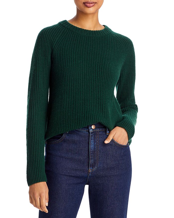 Vince Cashmere Shaker Ribbed Mock Neck Sweater - 100% Exclusive ...