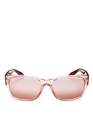 Ray-Ban Polarized Square Sunglasses, 58mm