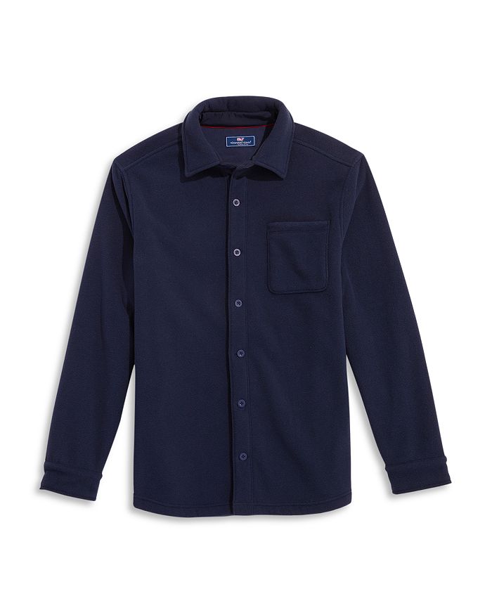 Vineyard Vines Men Harbor Fishing Shirt, Blue & Red Plaid, Size