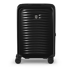 Victorinox Swiss Army Airox Frequent Flyer Plus Carry On Spinner Suitcase In Black