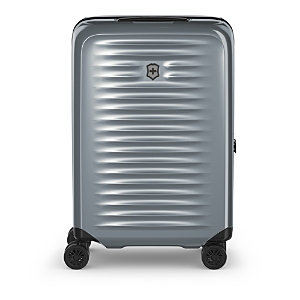 Victorinox Swiss Army Airox Frequent Flyer Plus Carry On Spinner Suitcase In Silver