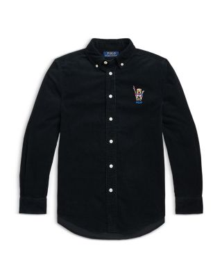 Polo bear corduroy shirt best sale