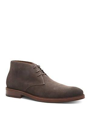 Shop Gordon Rush Men's Austin Lace Up Chukka Boots In Grey Suede