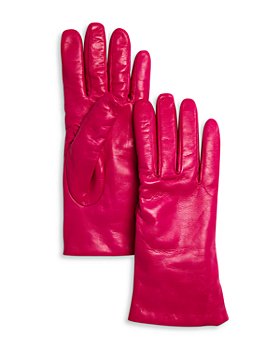 Bloomingdale's - Bloomingdale's Cashmere Lined Short Gloves