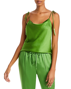 Cinq À Sept Beaded Tassel Marta Cami In Grass