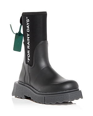 Off-White Women's Sponge Rain Boots