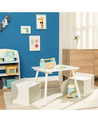 Biscay Bricks Table & Chairs Kids Furniture - Ages 3-7
