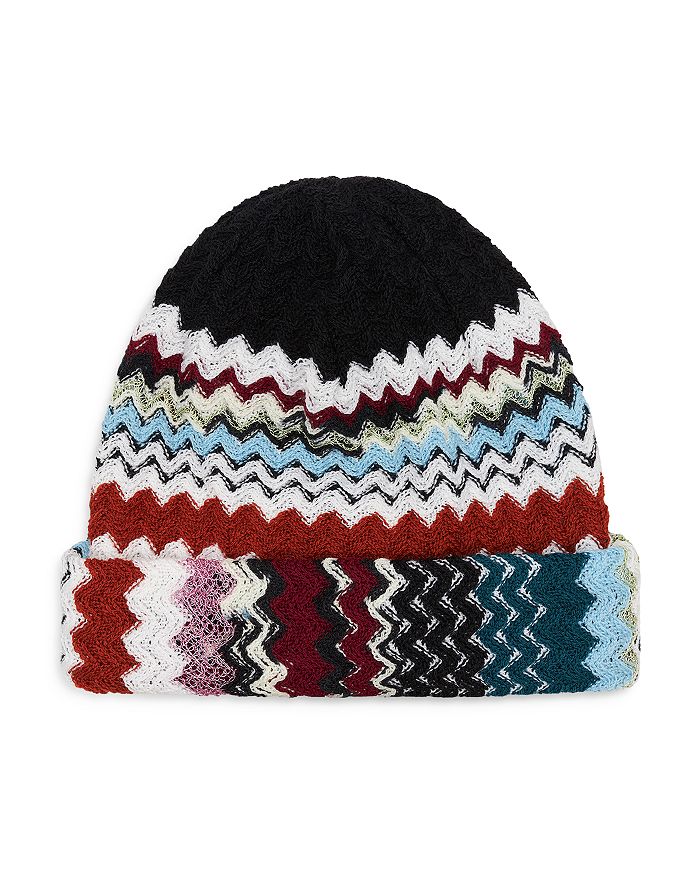 Missoni Black Wool Beanie main image 1