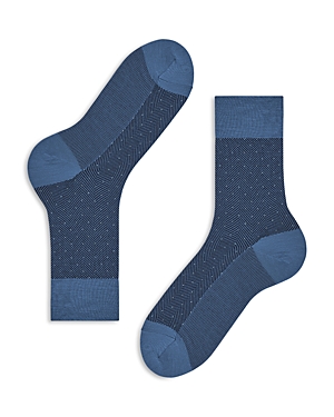 Falke Sens. Herringbone Socks In Dusty Blue