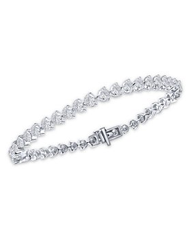 Bloomingdale's - Diamond Tennis Bracelet in 14K White Gold, 10.0 ct. t.w. - 100% Exclusive