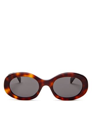 Triomphe Oval Sunglasses, 52mm