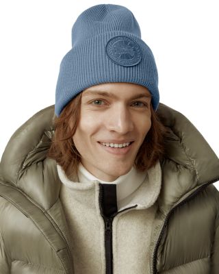 Arctic Disc Merino Wool Logo Patch Ribbed Toque 