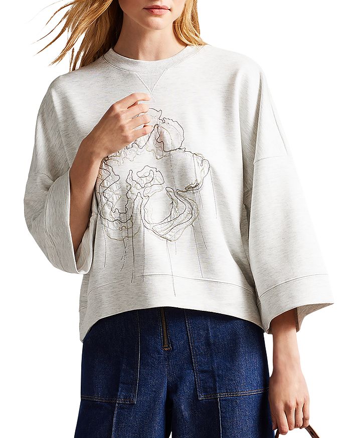Ted Baker Laviy Graphic Top | Bloomingdale's