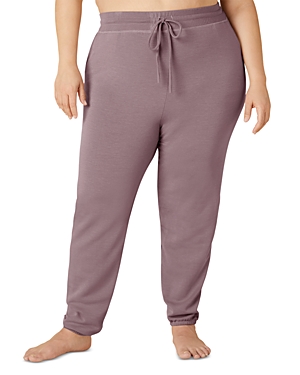 Beyond Yoga Plus Bopo Weekend Sweatpants In Mauve