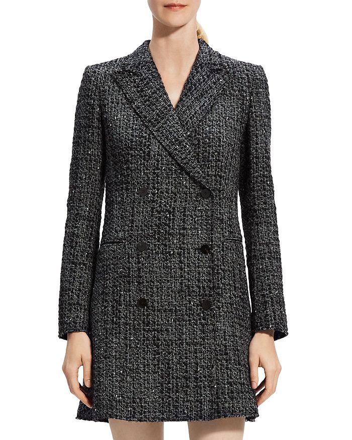 Theory double breasted blazer dress online