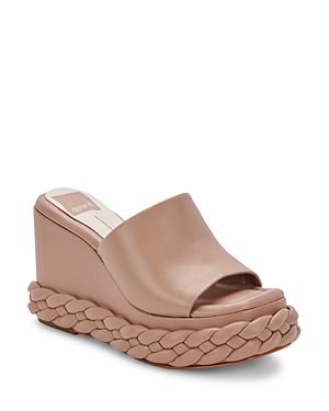 Dolce Vita Women's Elene Square Toe Braided Platform Mule Sandals