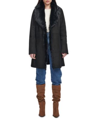Sancy Toscana Trimmed Shearling Coat