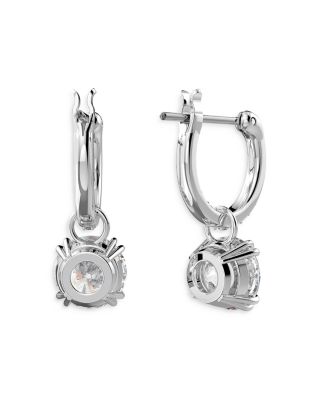 Stilla Huggie Hoop Drop Earrings