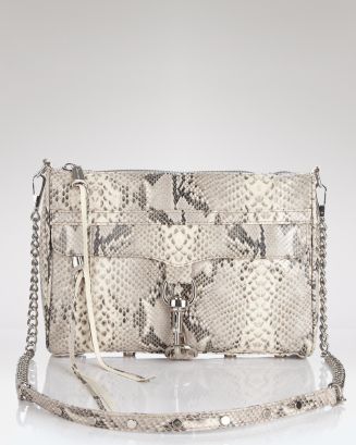 Rebecca Minkoff Convertible Crossbody - Python-Embossed Mac ...