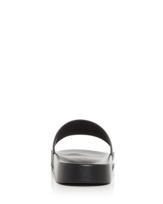 Men's Saint Barth Logo Slip On Pool Sandals