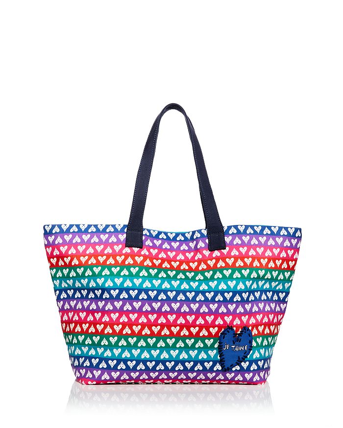 AQUA - Je T'aime Heart Print Tote - 100% Exclusive