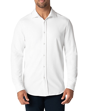 Swet Tailor Swet Taylor Long Sleeve Button-up Shirt In White