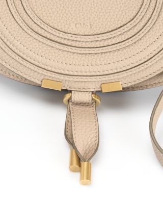 Marcie Small Leather Saddle Bag